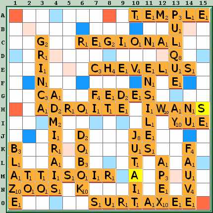 Grille de jeu