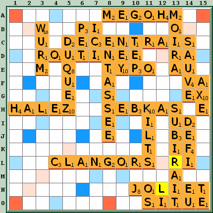 Grille de jeu