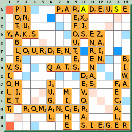 Grille de jeu