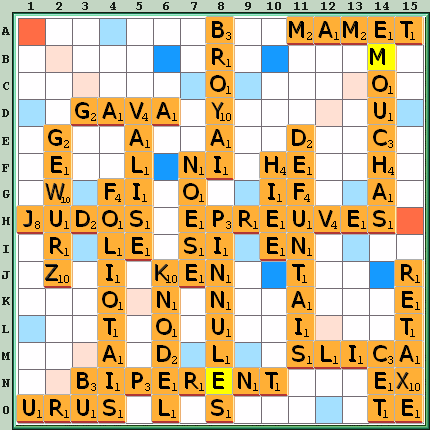 Grille de jeu