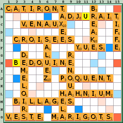 Grille de jeu