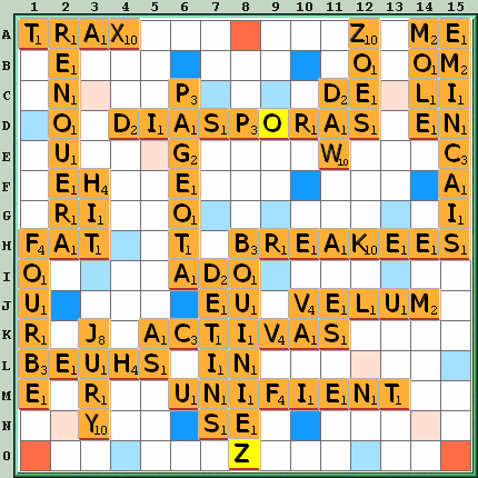 Grille de jeu