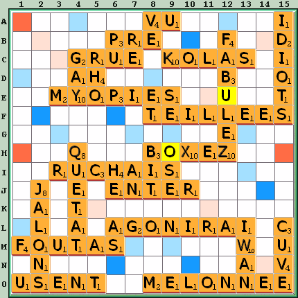 Grille de jeu