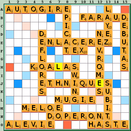 Grille de jeu