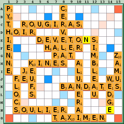 Grille de jeu