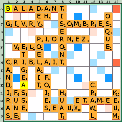 Grille de jeu