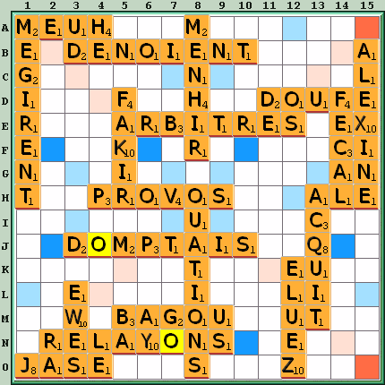 Grille de jeu