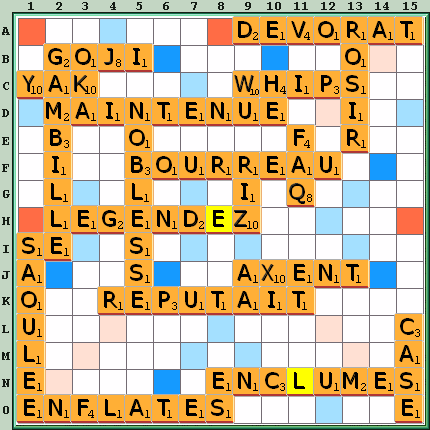 Grille de jeu