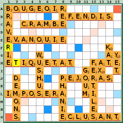Grille de jeu