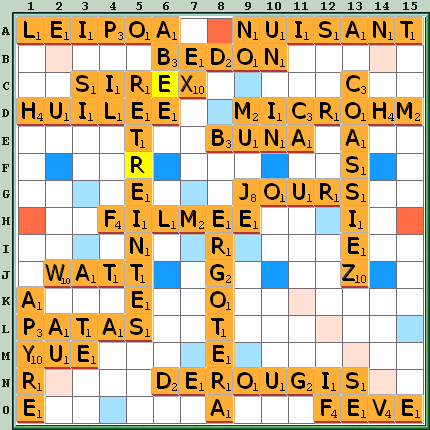 Grille de jeu