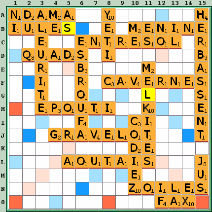 Grille de jeu