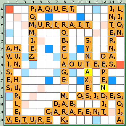 Grille de jeu