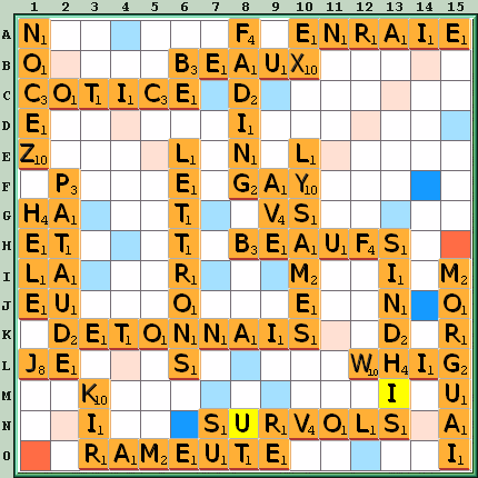 Grille de jeu