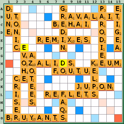 Grille de jeu