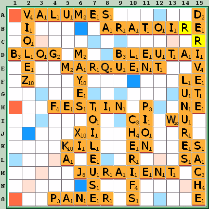 Grille de jeu