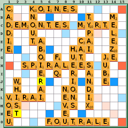 Grille de jeu