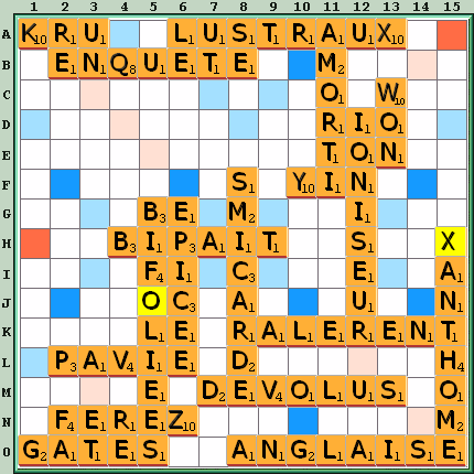 Grille de jeu