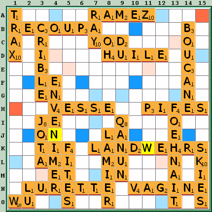 Grille de jeu
