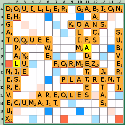 Grille de jeu
