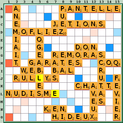 Grille de jeu