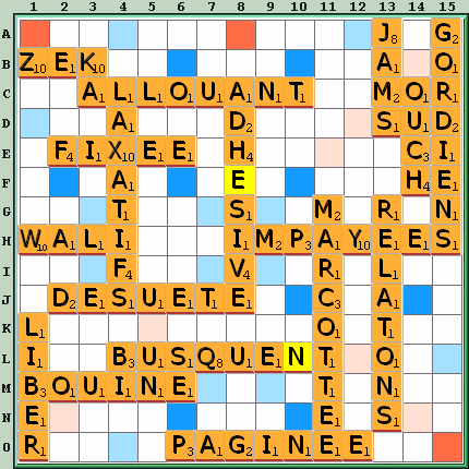 Grille de jeu