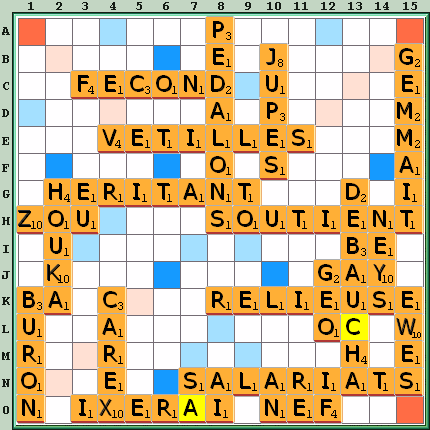 Grille de jeu