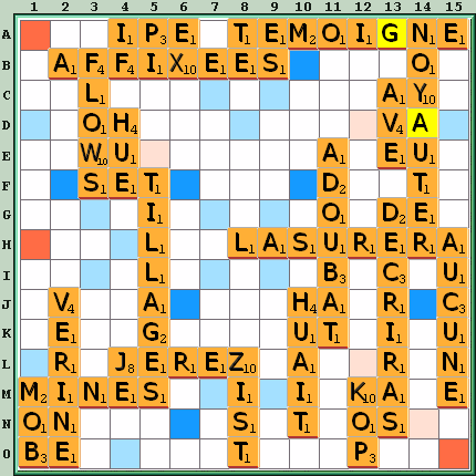 Grille de jeu