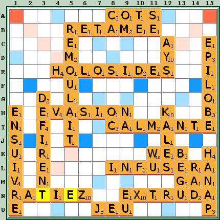 Grille de jeu