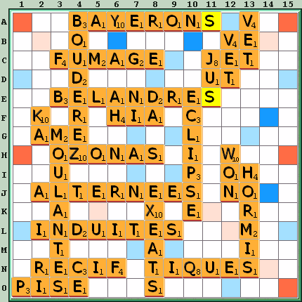 Grille de jeu