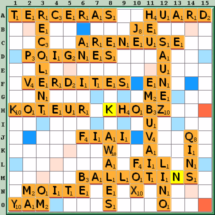 Grille de jeu