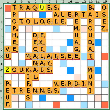 Grille de jeu