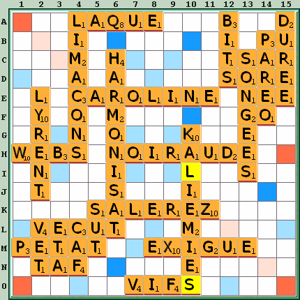 Grille de jeu