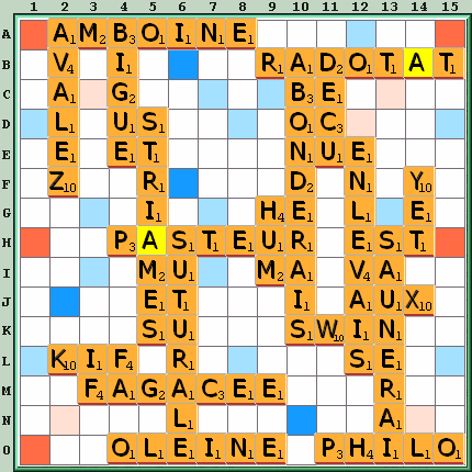 Grille de jeu