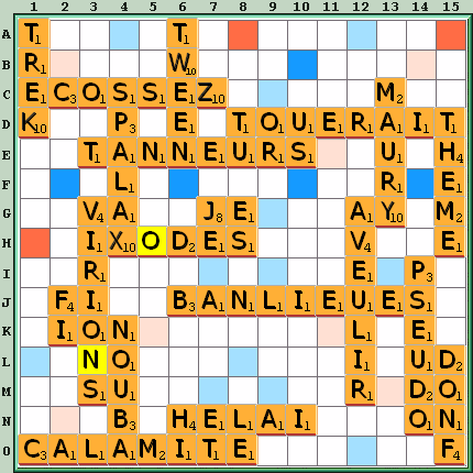 Grille de jeu