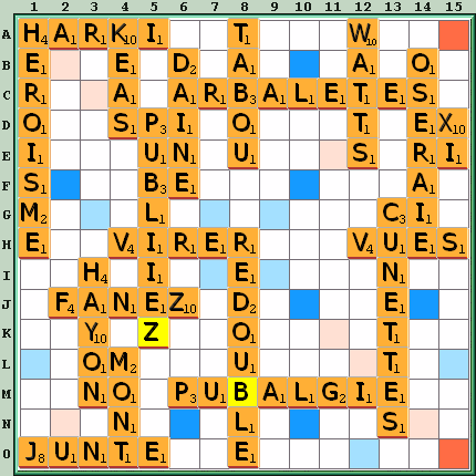 Grille de jeu