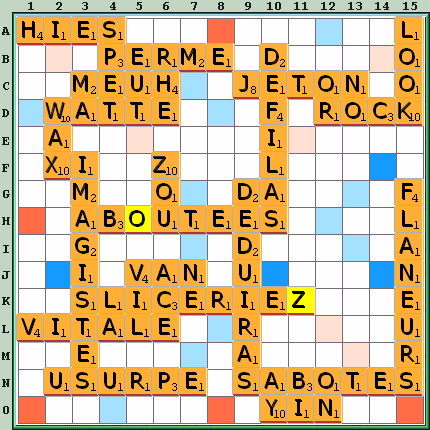 Grille de jeu
