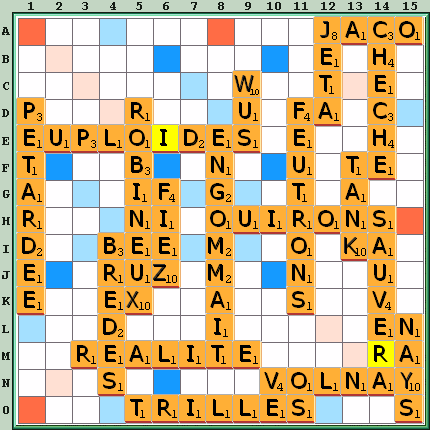 Grille de jeu