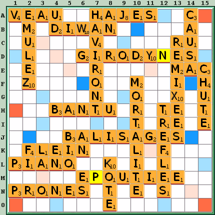 Grille de jeu