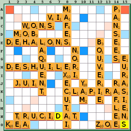 Grille de jeu