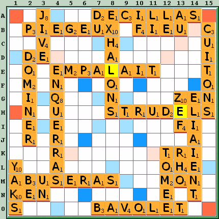 Grille de jeu