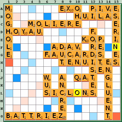 Grille de jeu
