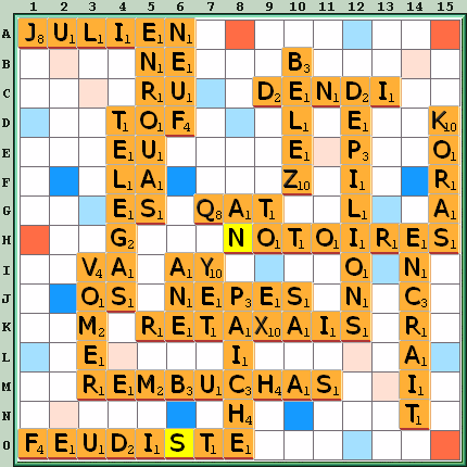 Grille de jeu