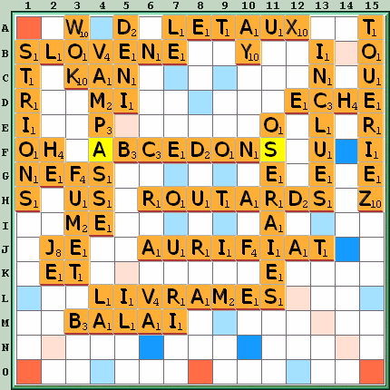 Grille de jeu
