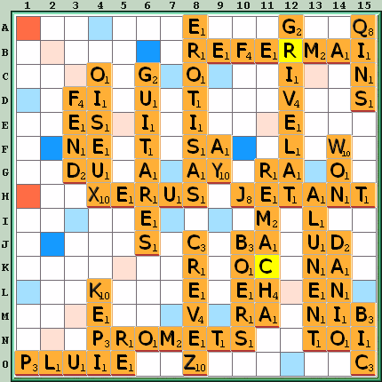 Grille de jeu