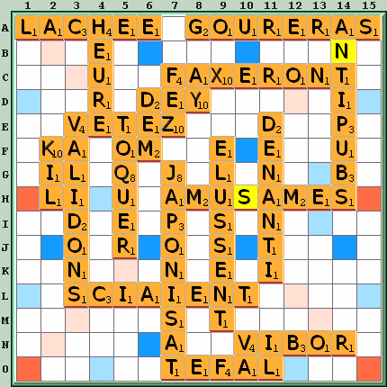 Grille de jeu