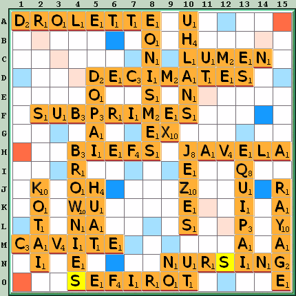 Grille de jeu