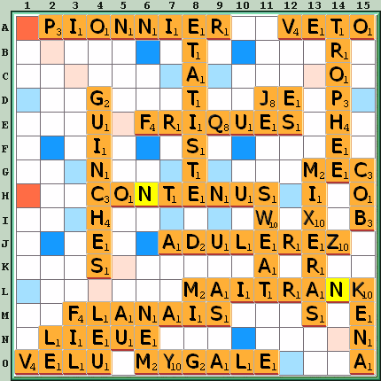 Grille de jeu