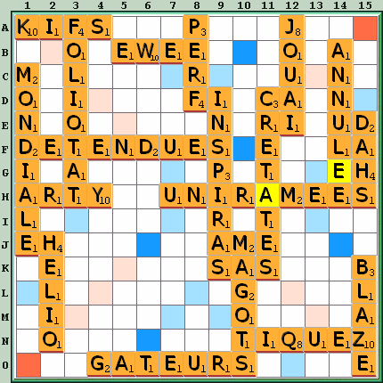 Grille de jeu