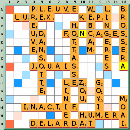 Grille de jeu