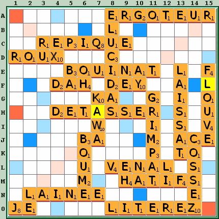 Grille de jeu